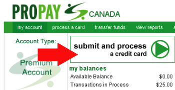 ProPay Canada Tutorial: Reset Your Password