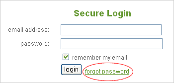 Forgot Password